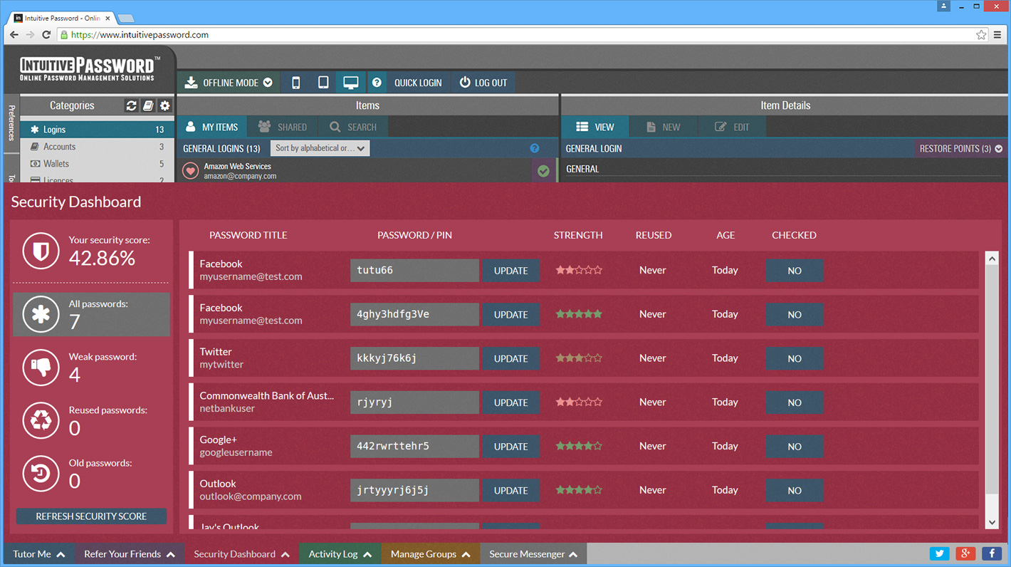 Intuitive Password | Military-Grade Password Manager Intuitive Password | Military-Grade Password Manager